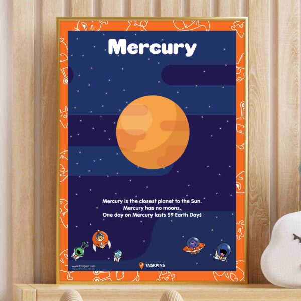 Planet Mercury Cartoon