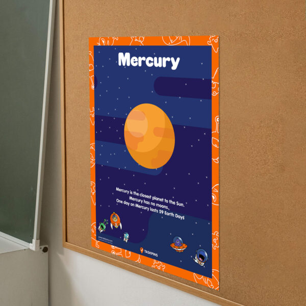 Planet Mercury digital printable guide
