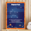 Aquarius Constellation Fun Facts display