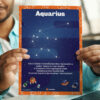 Constellation Aquarius Fun Facts display