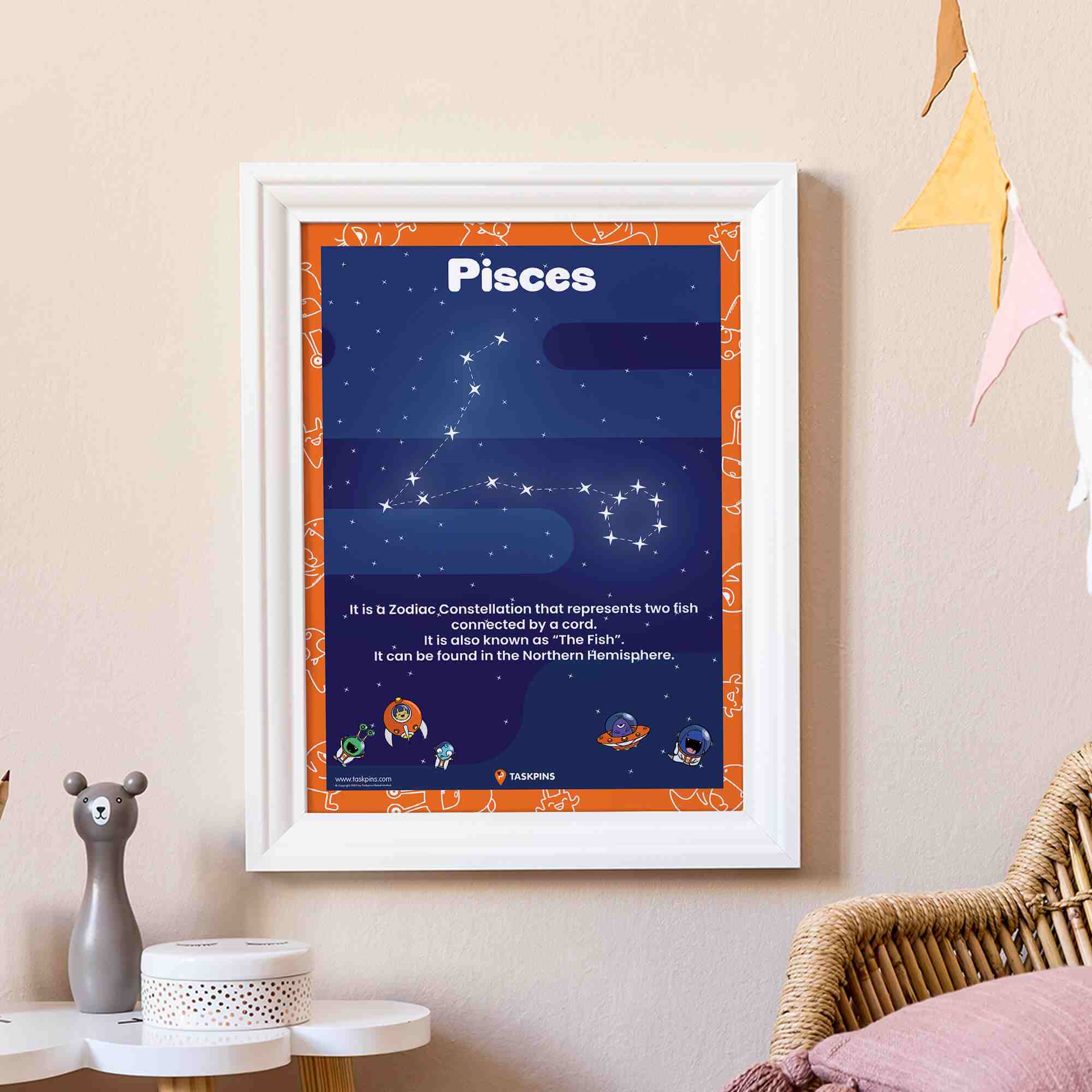 The Constellation Pisces Facts artwork