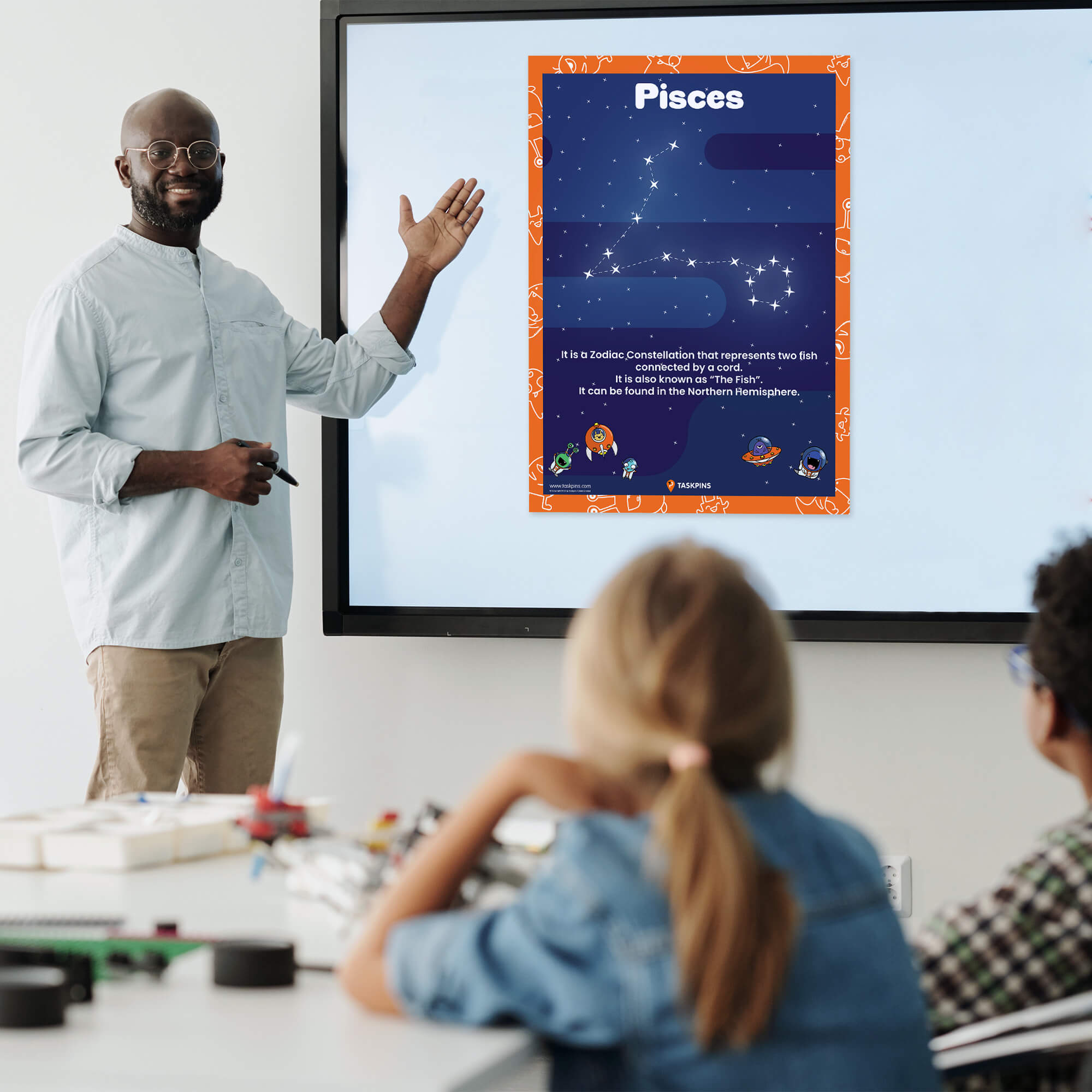 Interesting Facts About The Constellation Pisces print