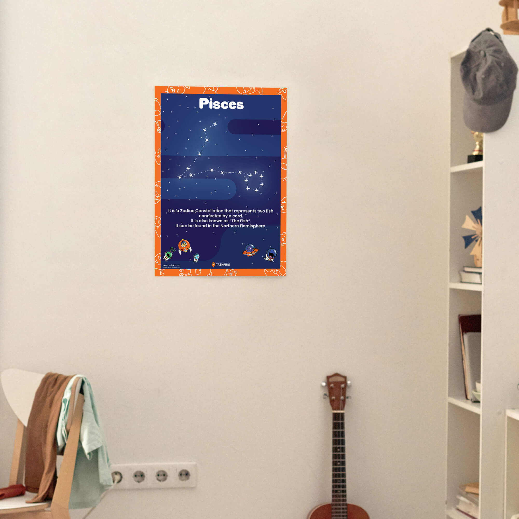 The Constellation Pisces Facts chart