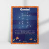 Facts Gemini The Constellation print