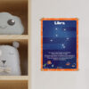 Libra Constellation Facts print