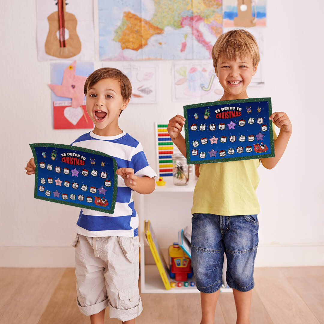 Christmas Advent Calendar For Kids DIY