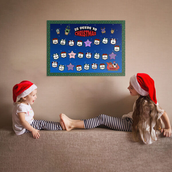 Christmas Advent Calendar For Kids activity
