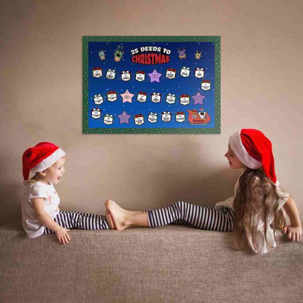 Christmas Calendar For Kids Advent DIY