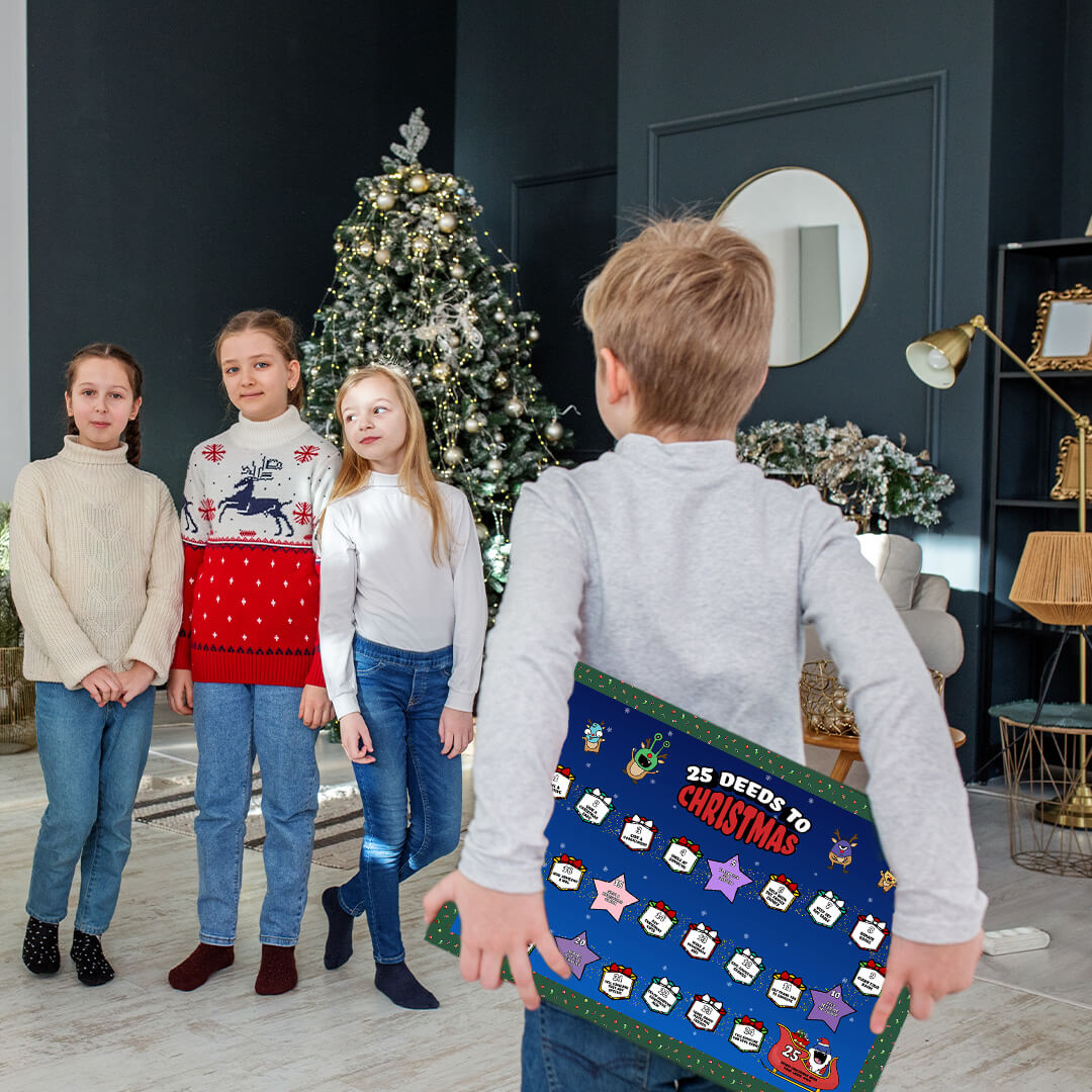 Christmas Advent Calendar For Kids festive