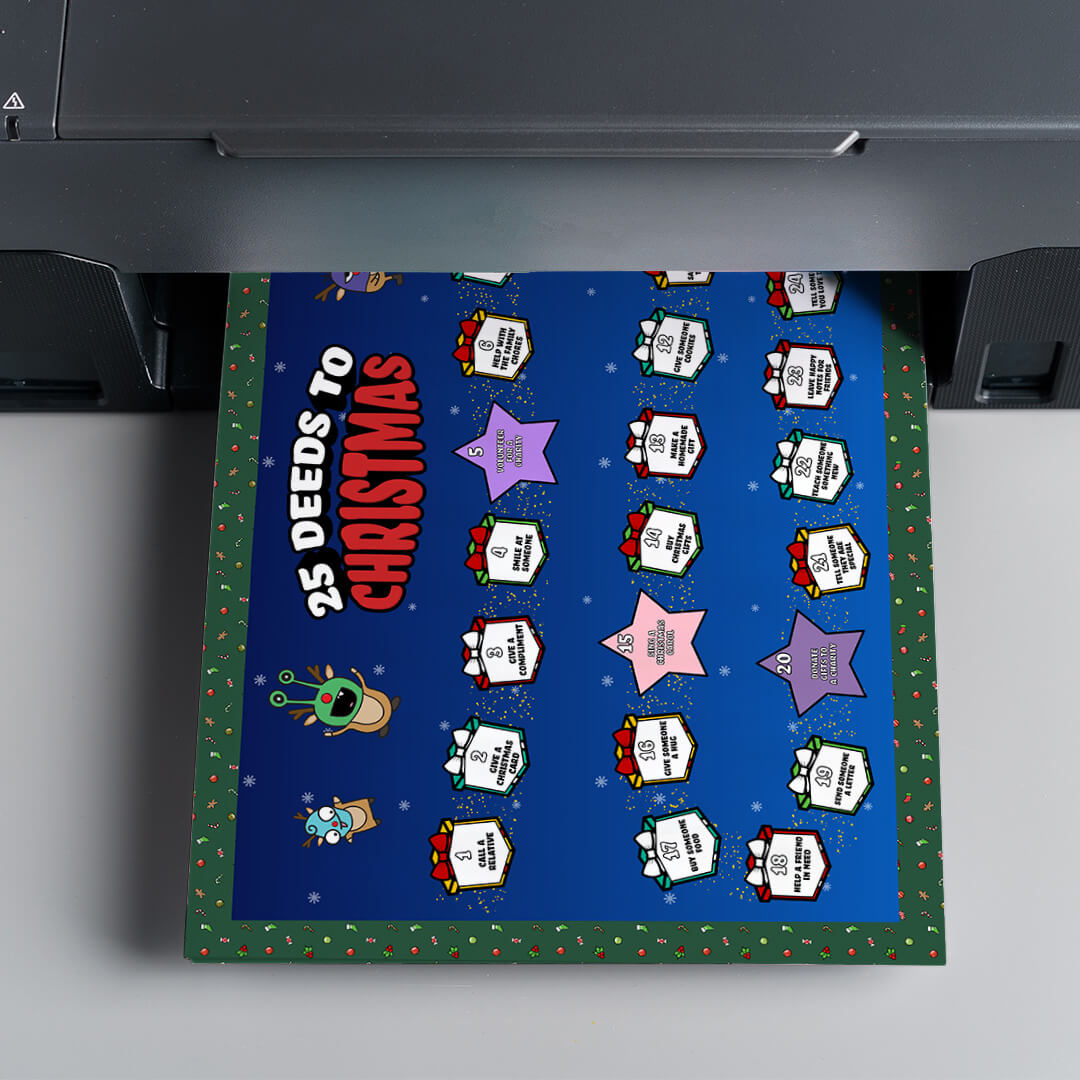 Advent Calendar For Kids Christmas printable