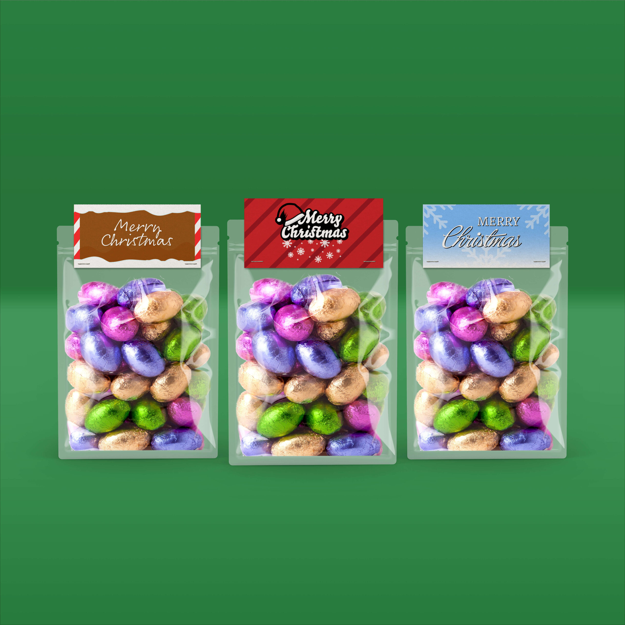 Christmas Treat Bag Toppers craft