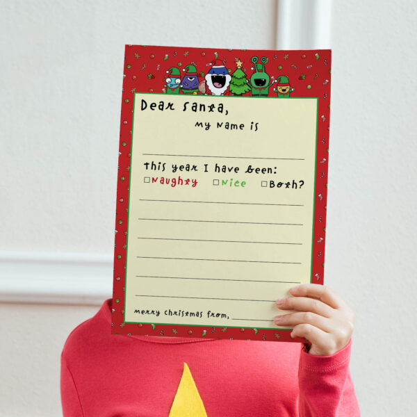 Letter to Santa Kit craft