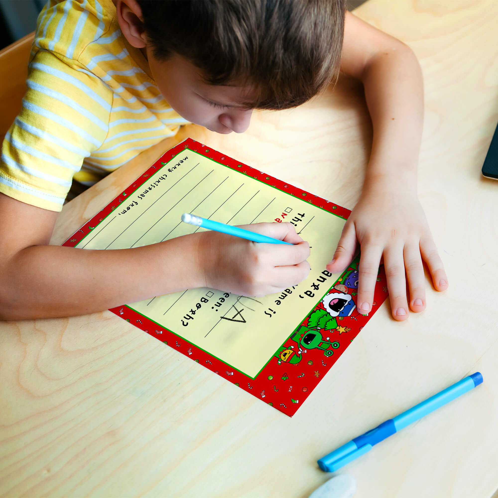 Letter to Santa Kit activity