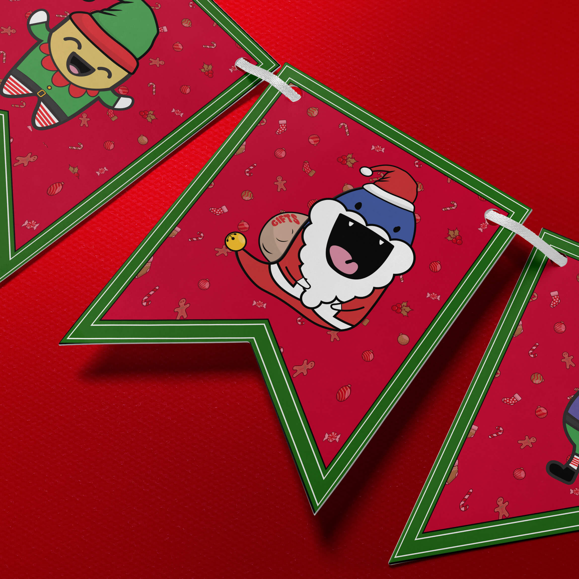 Merry Christmas Printable Banners activity