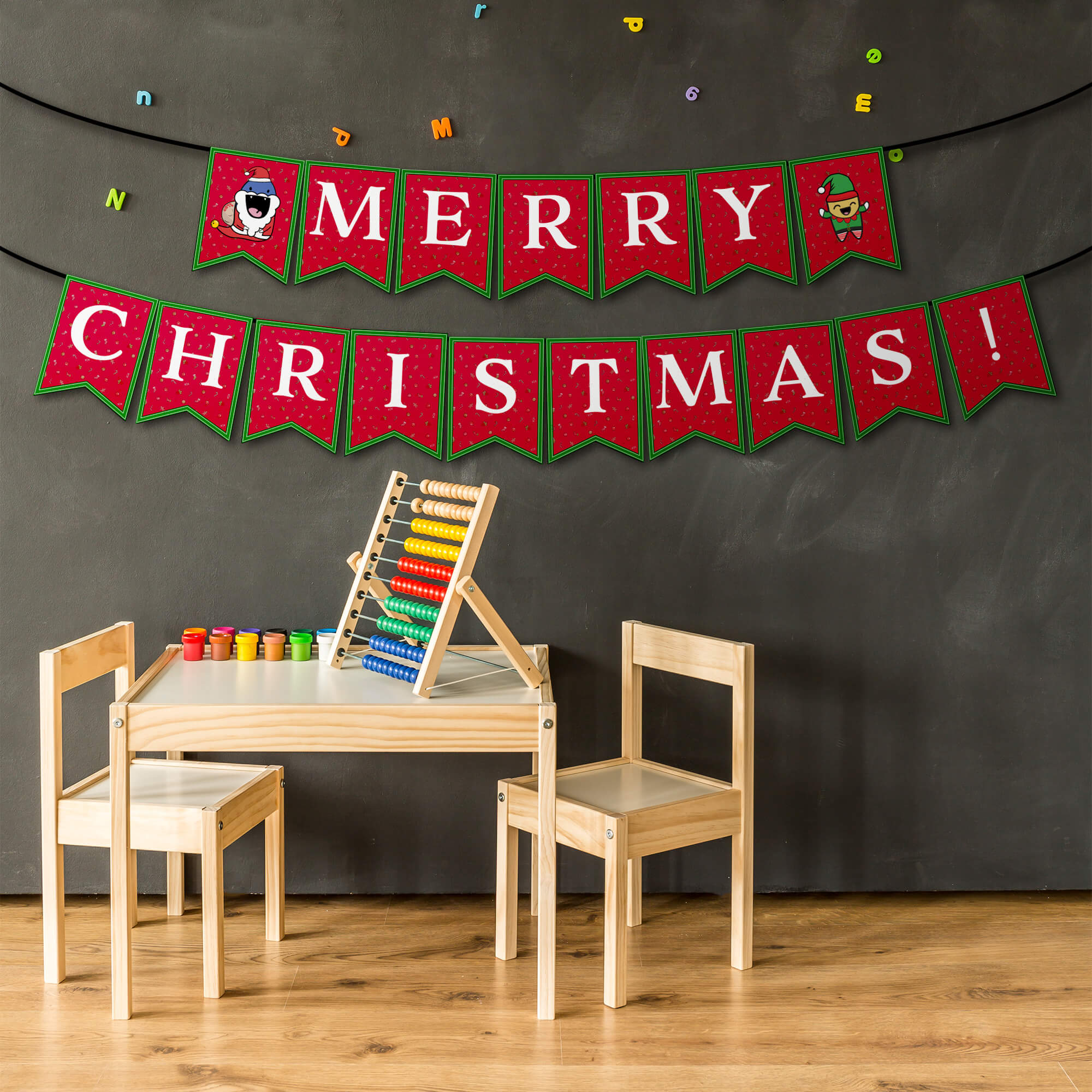 Merry Christmas Printable Banners printable
