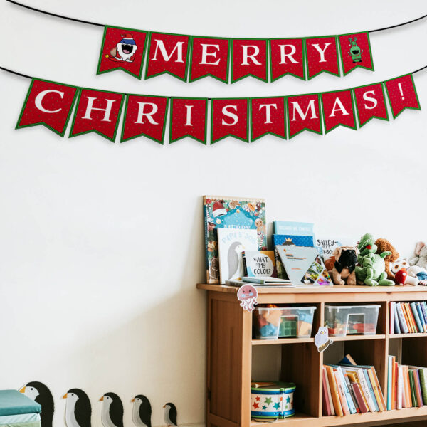 Merry Christmas Printable Banners DIY