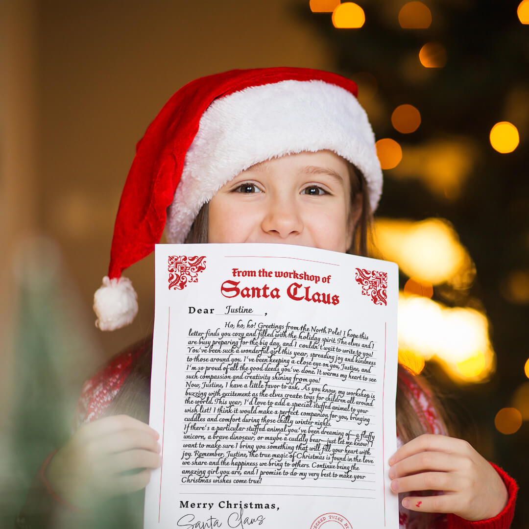 Santa Reply Letter Kit printable