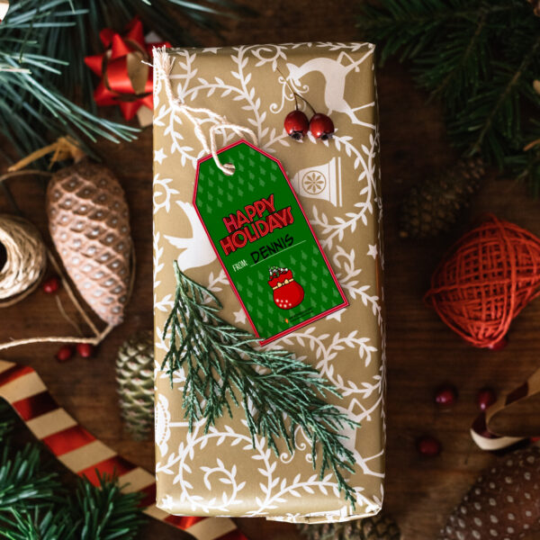Christmas Tags Bag craft