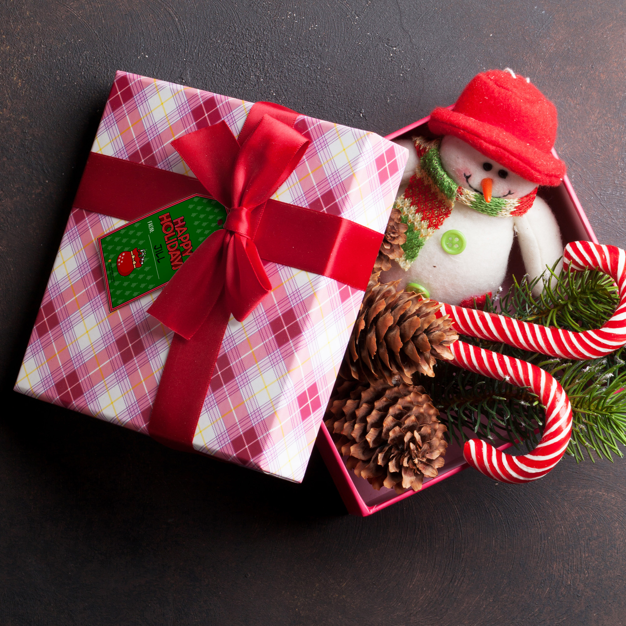 Christmas Tags Bag download