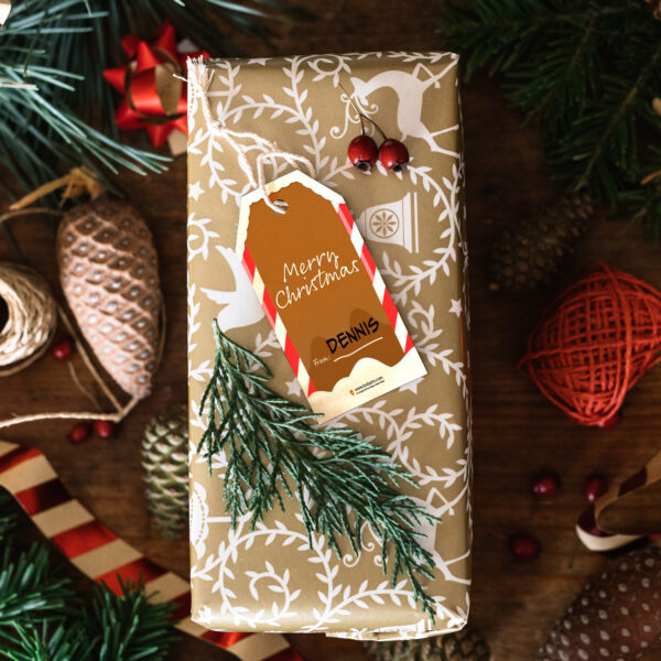Christmas Tags Bag activity
