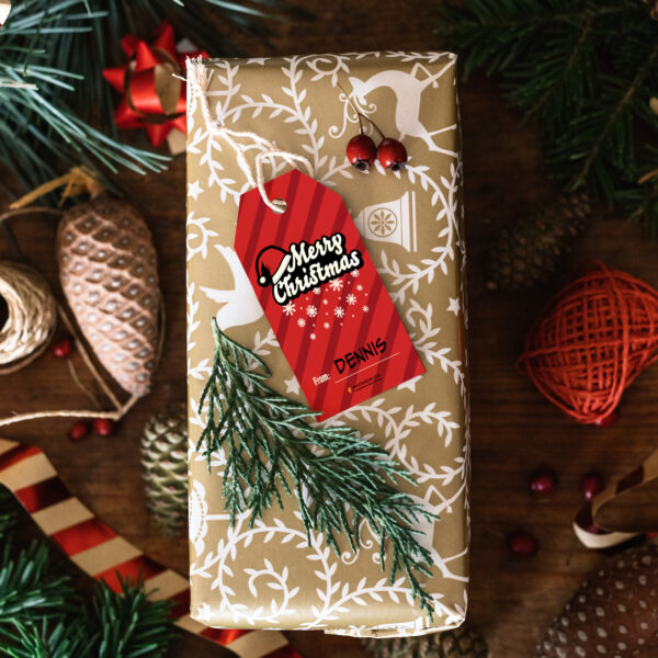 Holiday Christmas Bag Tags download
