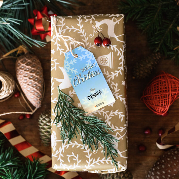 Christmas Bag Tags DIY
