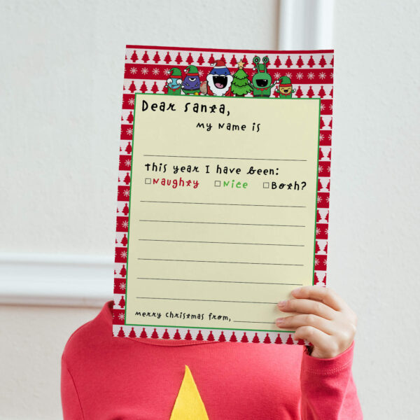 Letter Santa Kit festive
