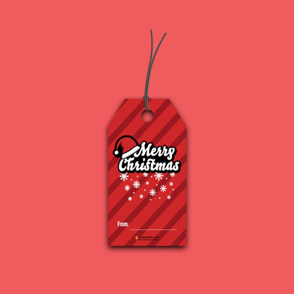 Christmas Bag Tags print