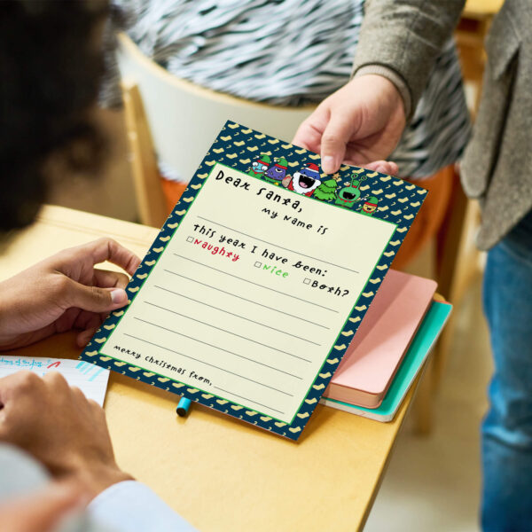 Kids Letter to Santa Kit stationary