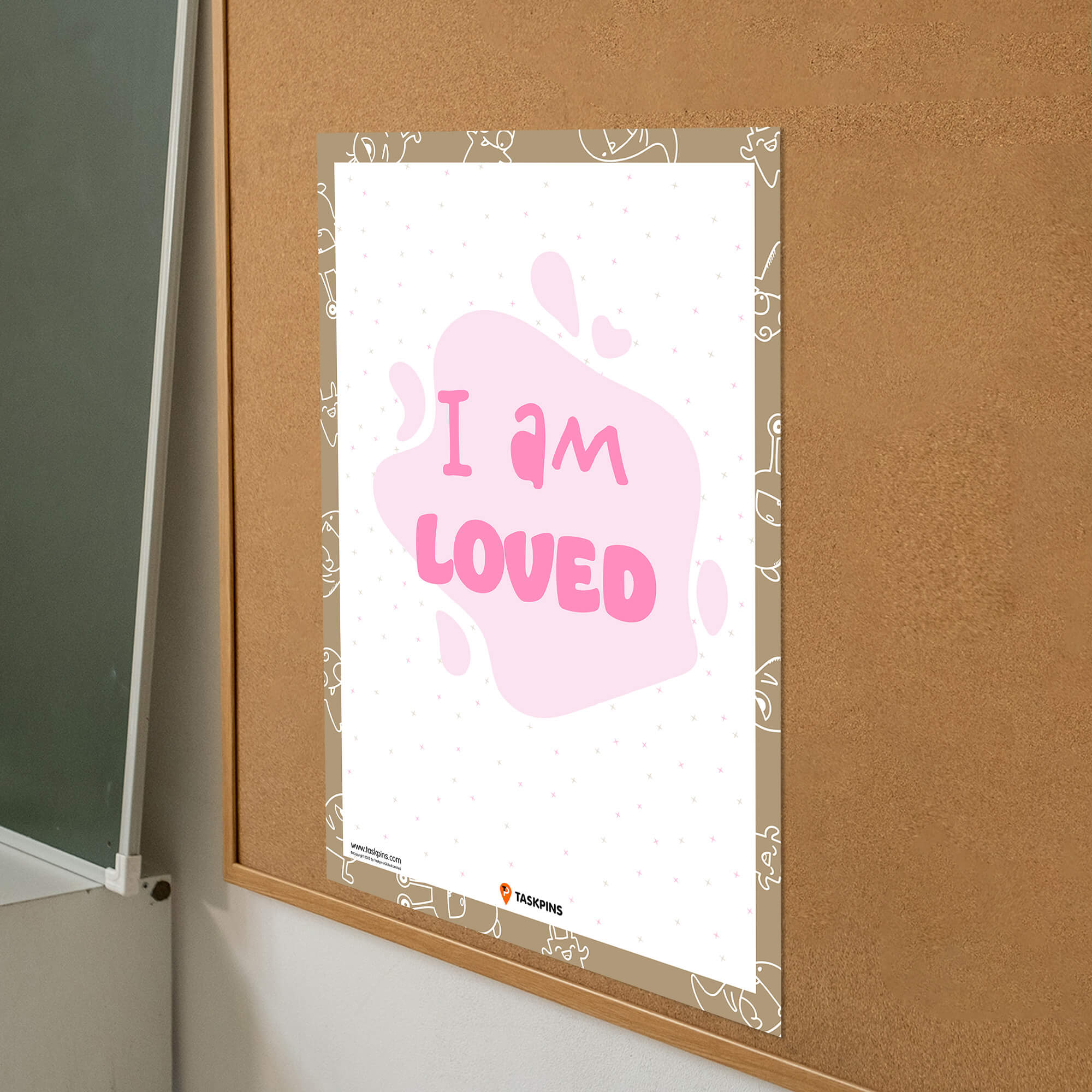 I Am Loved Affirmations Poster printable