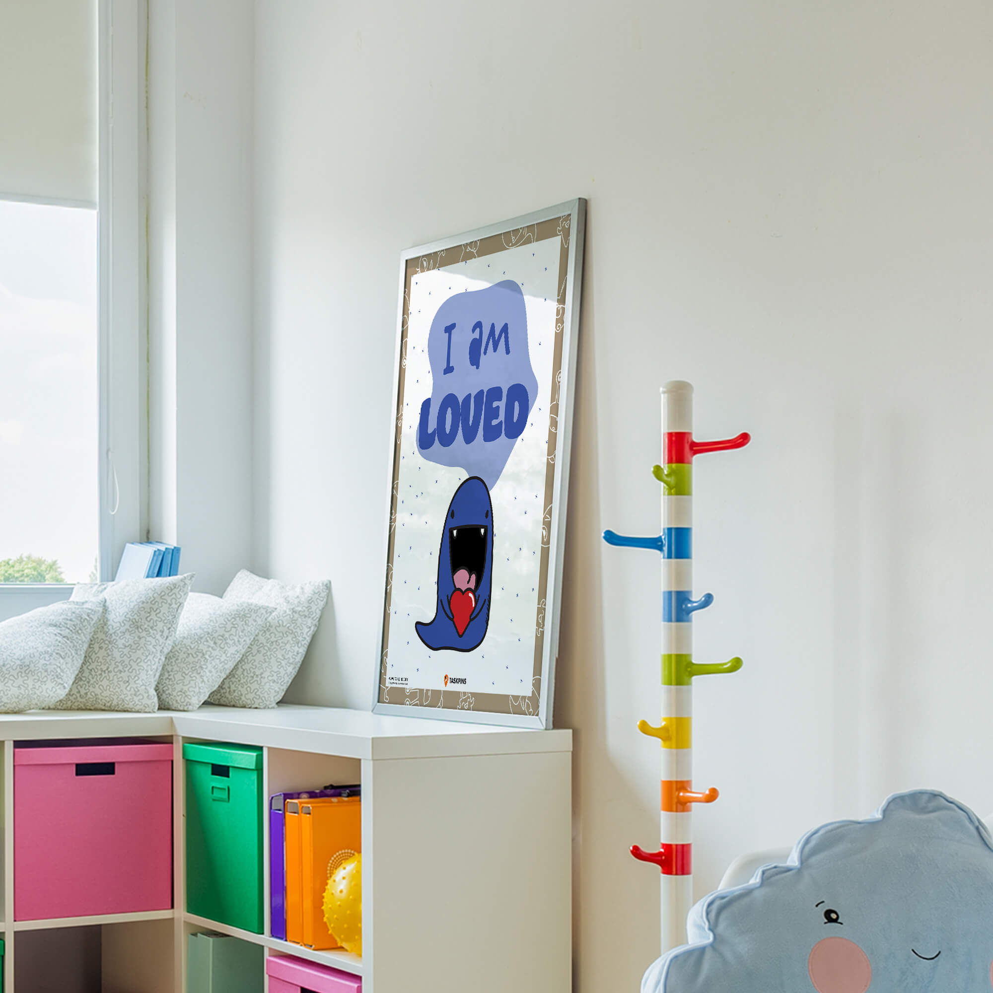 Loved Affirmations Poster I Am printable