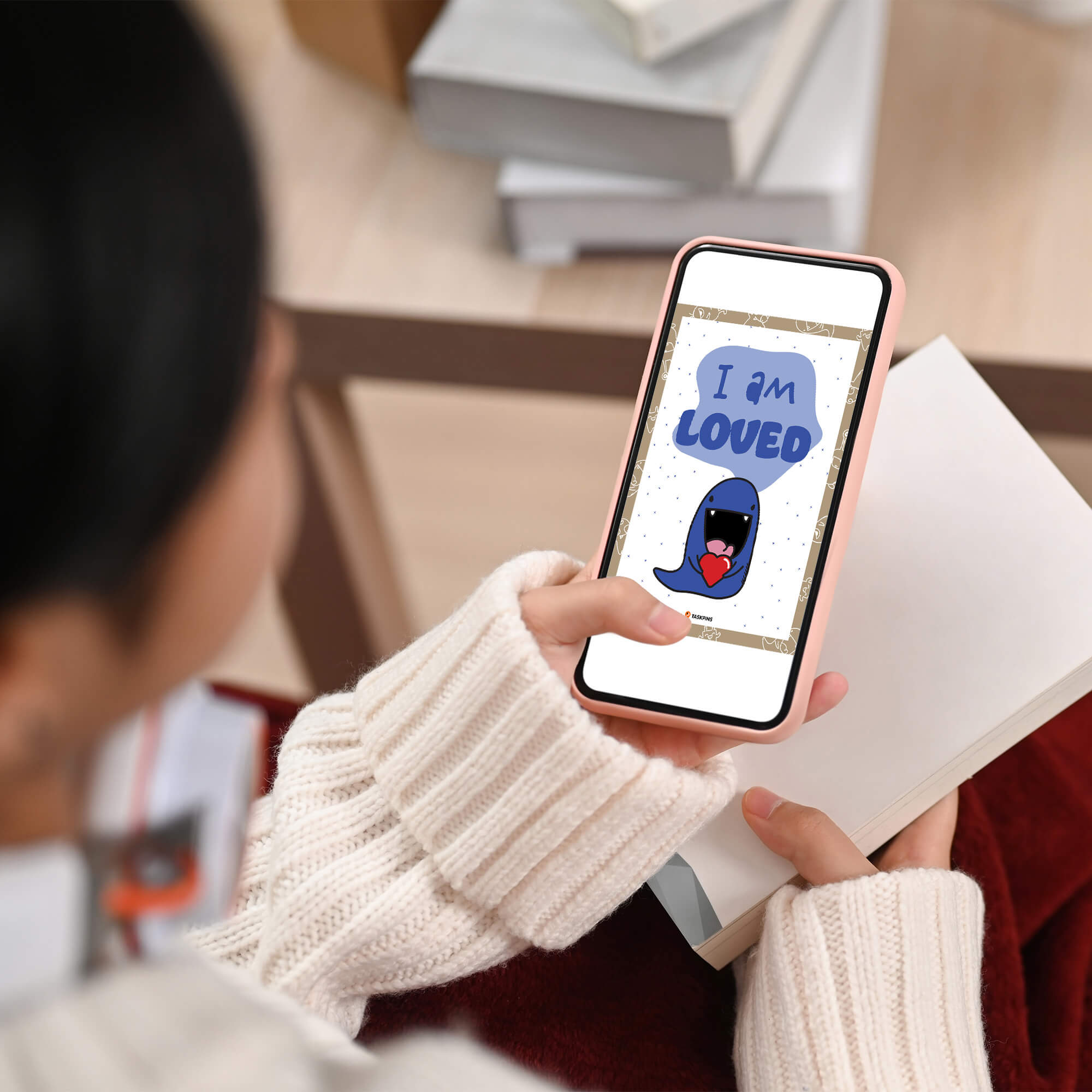 Positive I Am Loved Affirmations Poster download