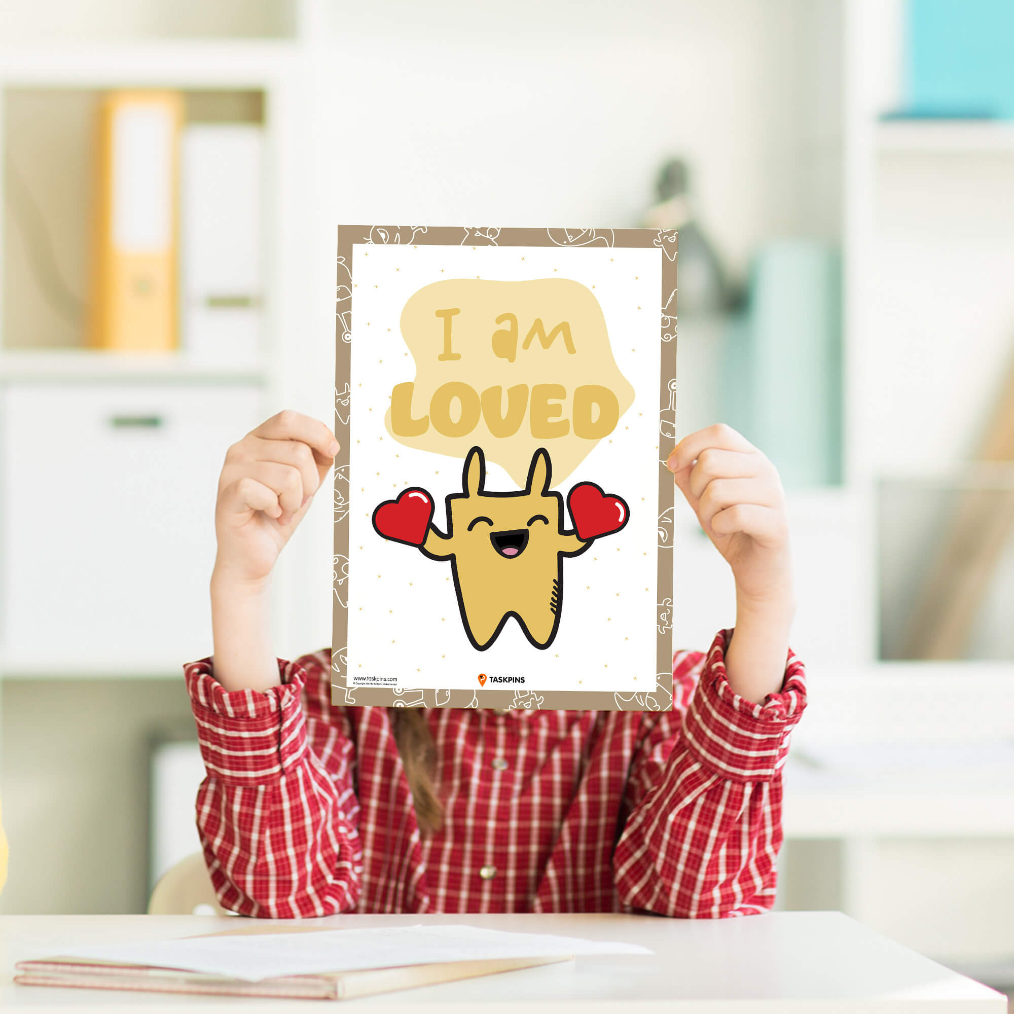 Affirmations Poster I Am Loved chart