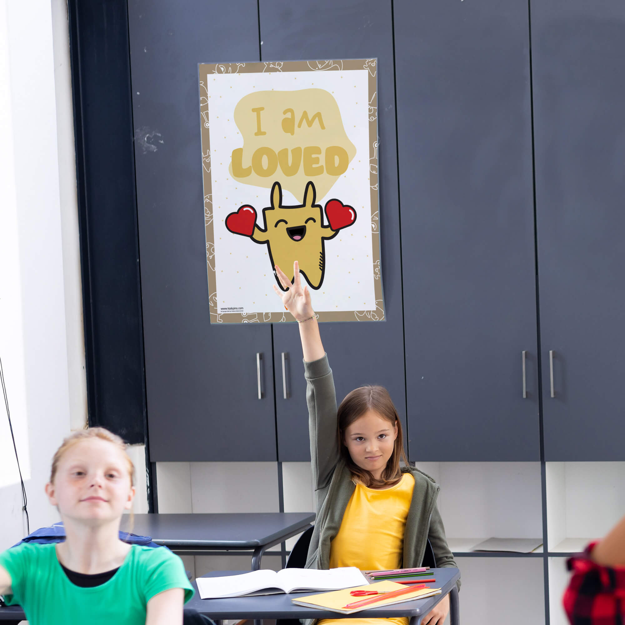 Affirmations Poster I Am Loved decor