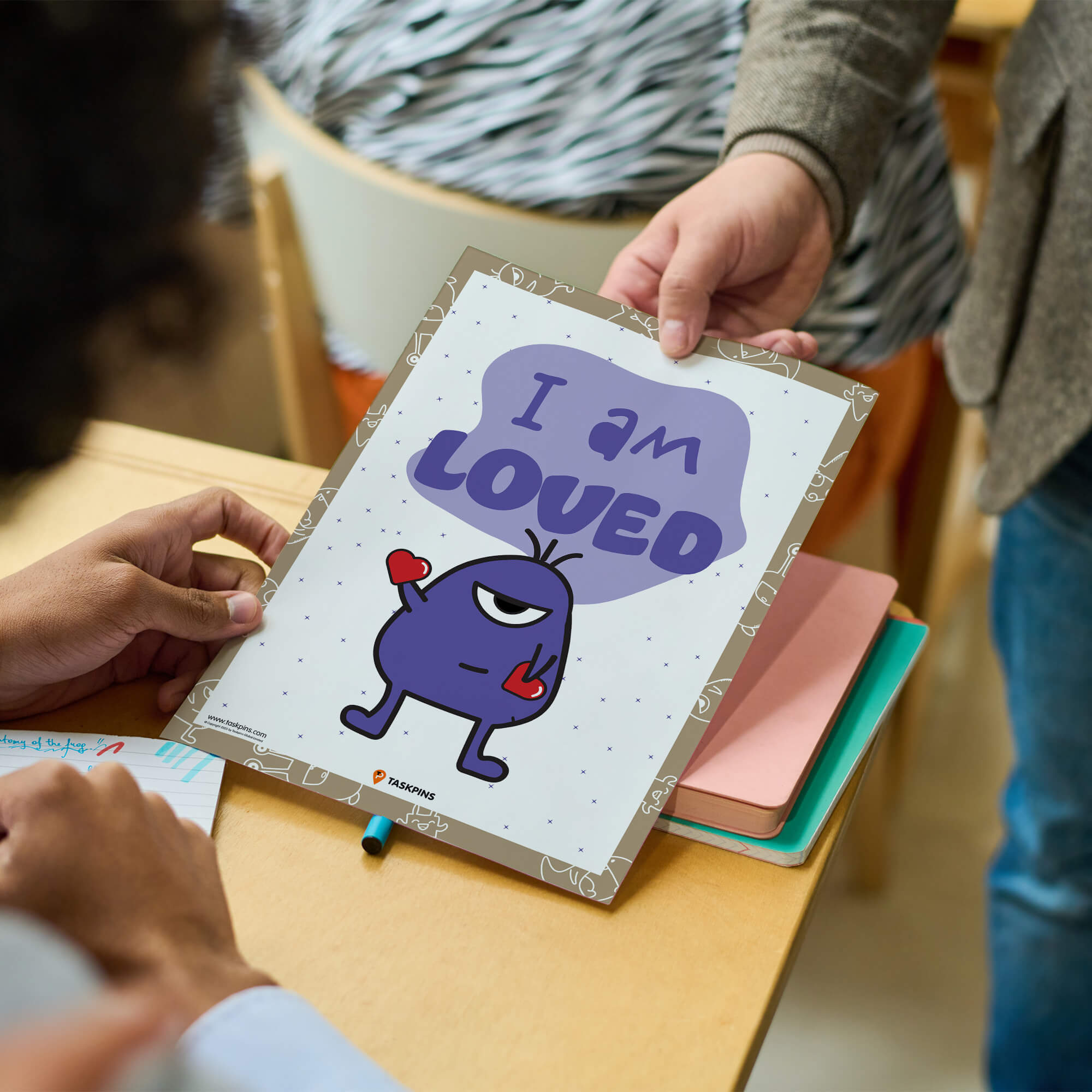 I Am Loved Affirmations Poster handout