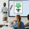 Kids I Am Loved Affirmations Poster display