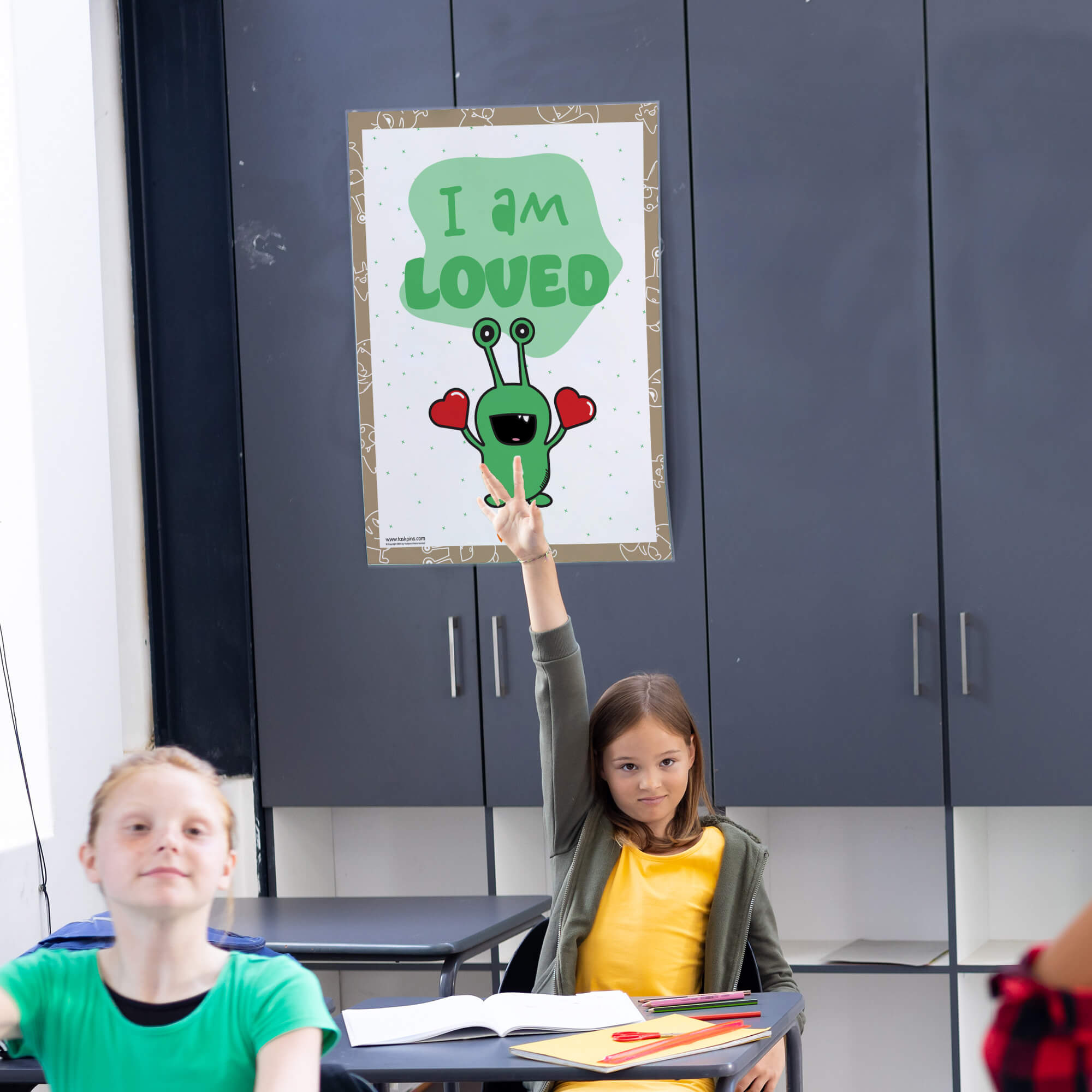 I Am Loved Affirmations Poster guide