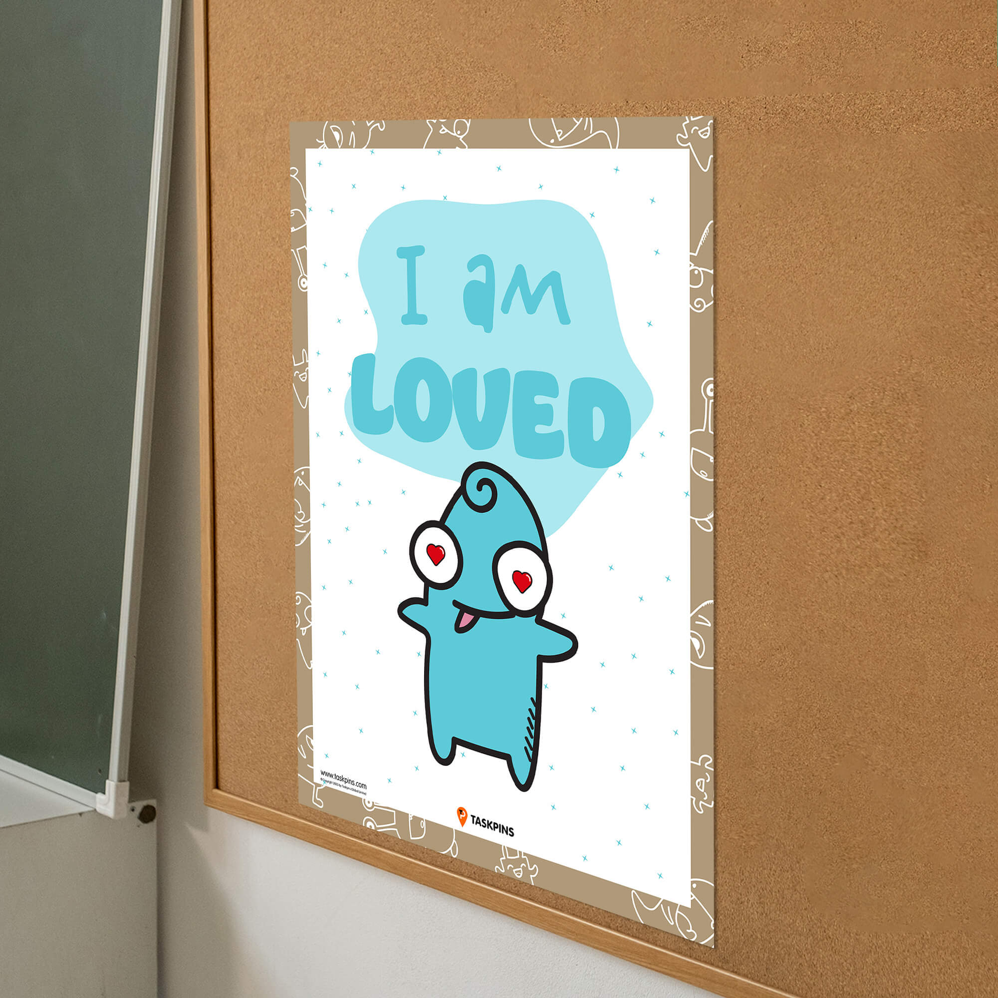 I Am Loved Affirmations Poster artwork