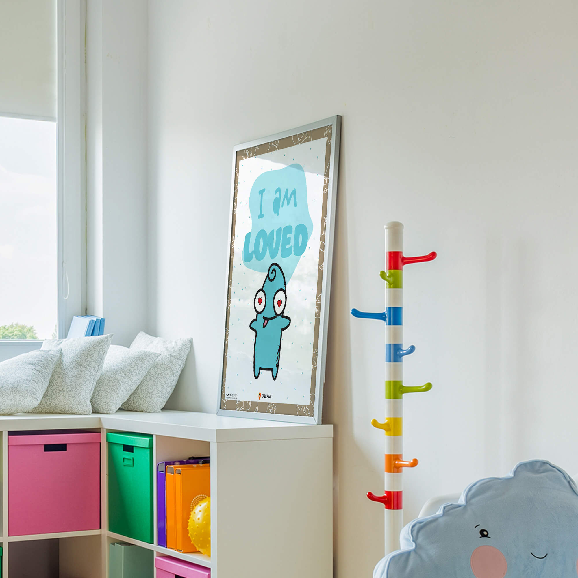 I Am Loved Affirmations Poster decor