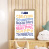 Positive Affirmations I Am Statements printable