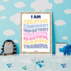 Positive Affirmations I Am Statements print