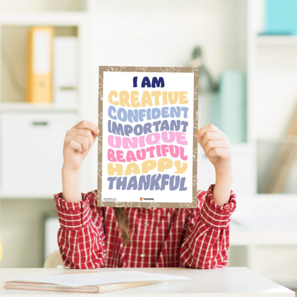 Affirmations I Am Statements Positive decor