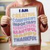 Affirmations I Am Statements Positive printable