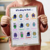 emotion faces poster