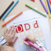 Letter D Tracing activity