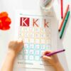 Tracing Letter K worksheet