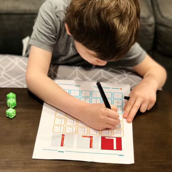 Letter L Tracing Worksheet activity