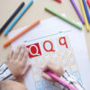 Letter Q Tracing download