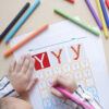Letter Y Tracing printable