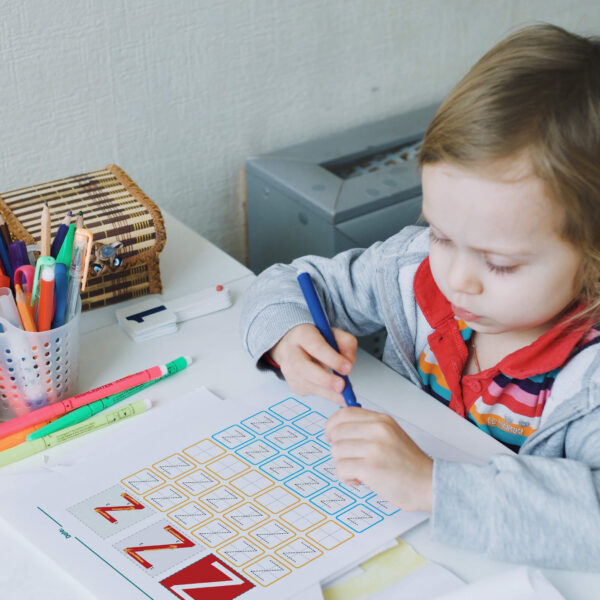 Tracing Letter Z printable
